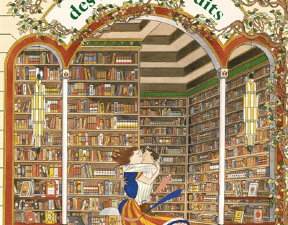 Couverture du livre «La librairie des livres interdits»