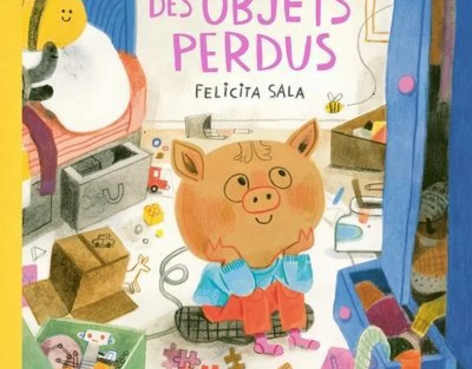 Couverture du livre «La société des objets perdus»