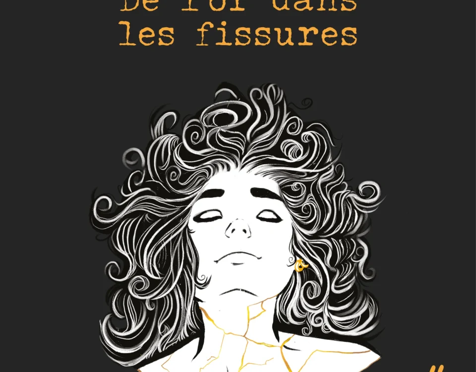 Couverture du livre «De l'or dans les fissures»