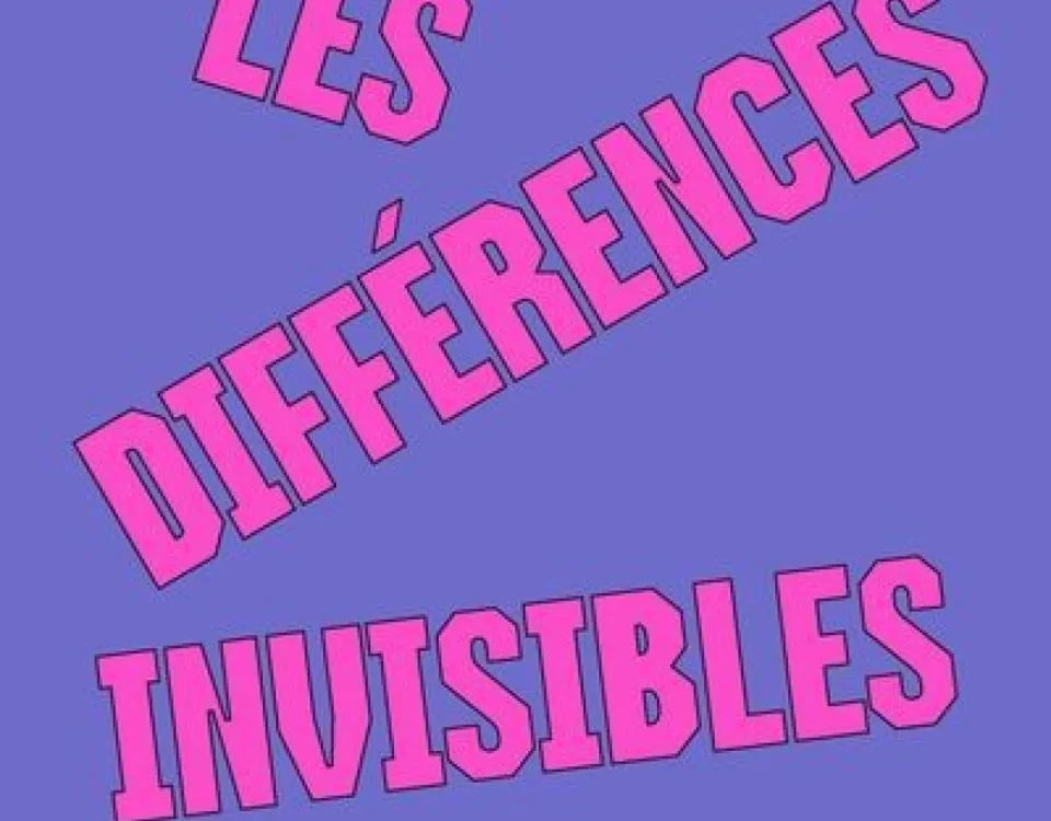 Couverture du livre «Les différences invisibles»