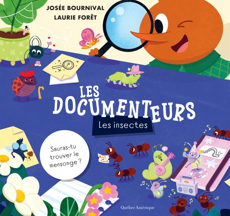 Couverture du livre «Les documenteurs - Les insectes»